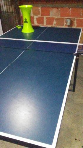 Mesa De Ping Pong Stiga Con Maquina Lanza Pelotas