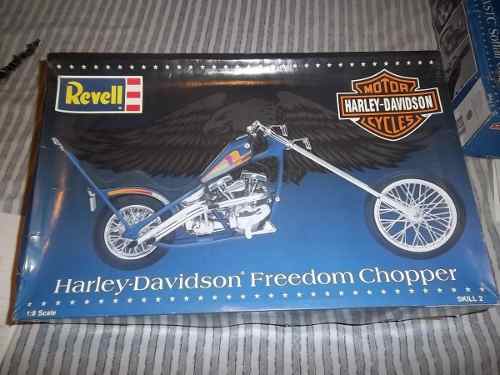 Moto Harley Davidson Chooper Para Armar Modelo A Escala 1:8