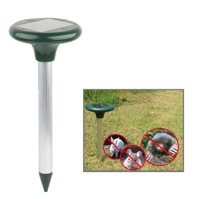 Red Insecto Repelente Ultrasonic Solar Led Roedor Ckmj