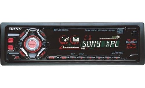 Reproductor Sony Cdx L600x Xplod 52wx4