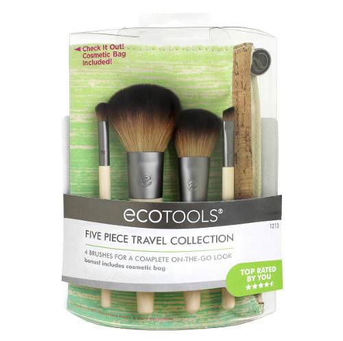 Set 4 Brochas Ecotools Bambu Natural