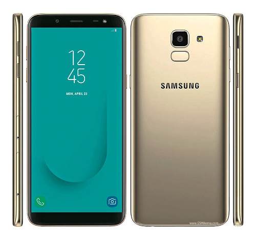 Telefono Samsung J6 Dorado, Negro..