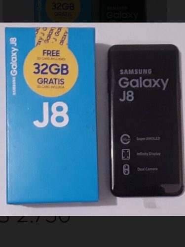 Telefono Samsung J8 32gb Memoria Interna + 32gb Sim