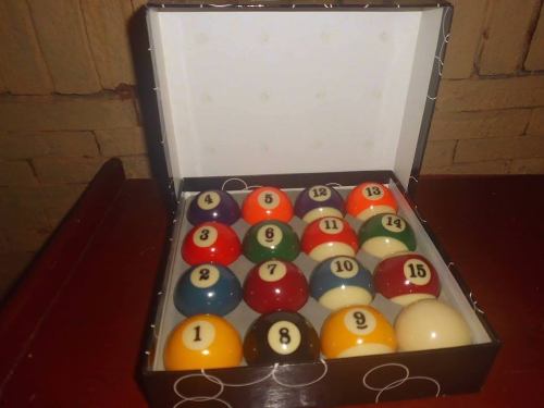 Vendo Bolas De Pool Completamente Nuevas