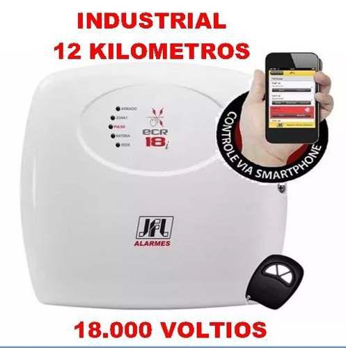 Energizador De Cerco Electrico 18.000v Jfl 12.000 Metros