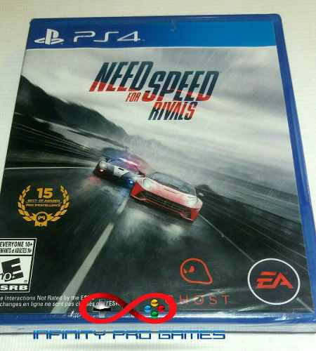 Juego Fisico Need For Speed Rivals Para Ps4