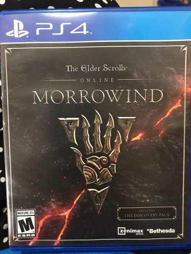 Juego Ps4 Físico Morrowind Original