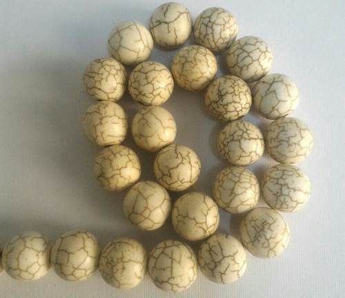 Piedras, Jade Craquelado, Bisuteria 10mm 30 Piedras Aproxima