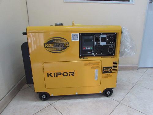 Planta Eléctrica Kipor Kde6700ta 5.5 Kva 60 Hz