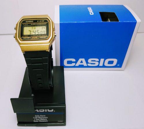 Reloj Casio Original Clasico Dorado Casual Digital