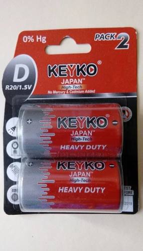 Bateria O Pila Tipo D R V Keiko