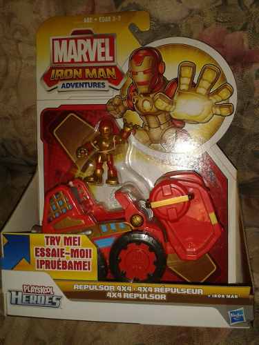 Carrito 4*4 Repulsor De Iron Man Hasbro