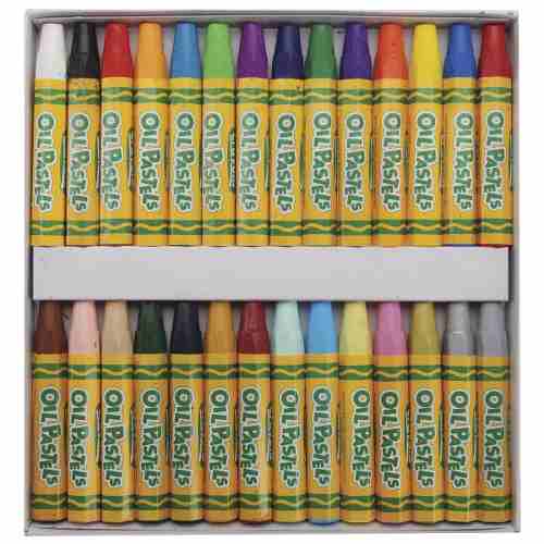 Colores De Cera 28 Pzas Con Colores Pastel Crayola