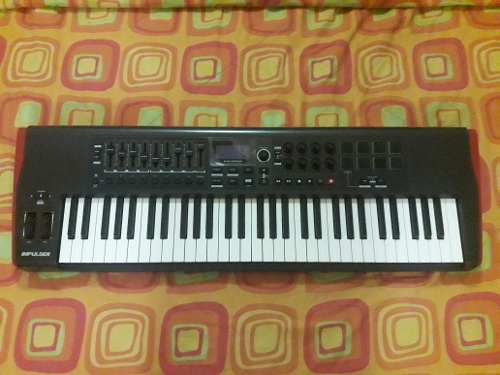 Controlador Midi Novation Impulse 61 Con Estuche Blando