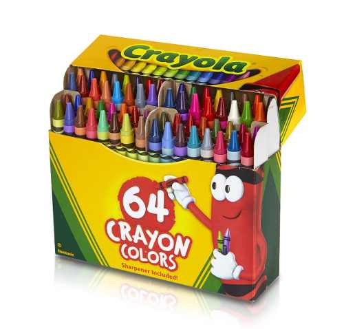Crayola Colores De Cera Para Colorear 64 Unidades
