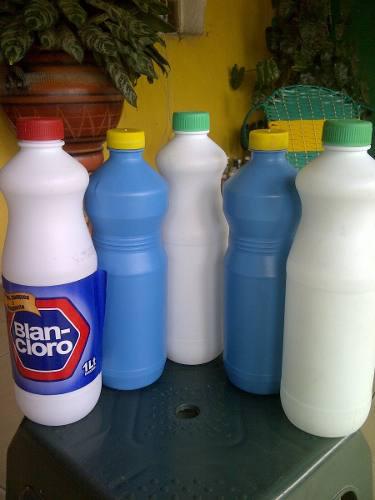 Envases Plasticos De Un Litro Ideal P Productos De Limpieza
