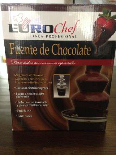 Fuente De Chocolate Tres Niveles