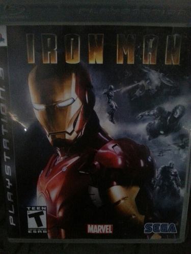 Juego Para Playstation 3 Iron Man Marbel