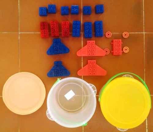 Juguete Juego Didactico Lego 25 Piezas Para Niños