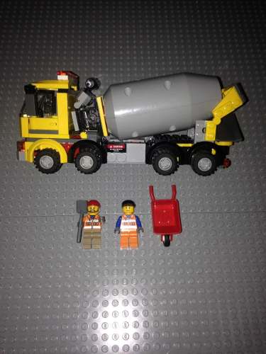 Lego Camión Mezclador De Concreto En Perfecto Estado