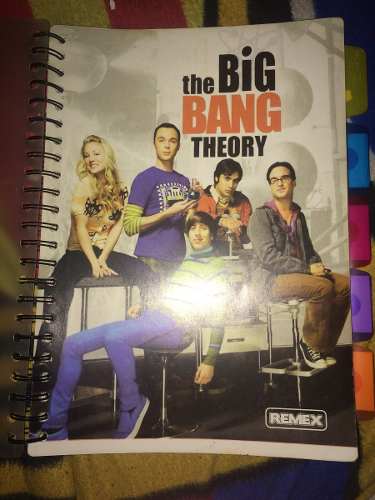 Libreta Grande 5 Materias The Big Bang Theory