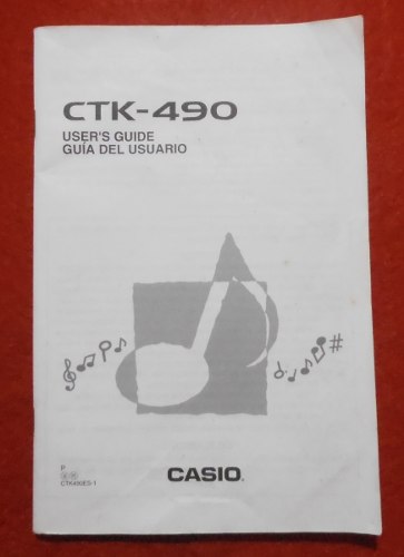 Manual Teclado Casio Modelo Ctk-490