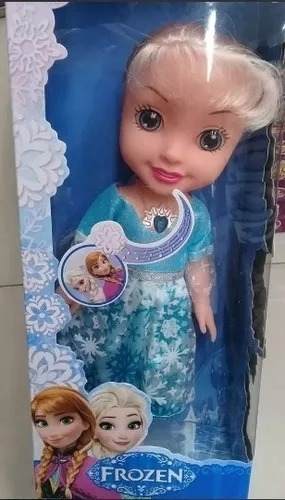 Muñeca Frozen Elsa Ana Canta Juguete Muñecas