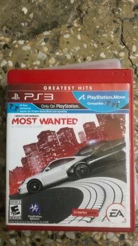 Need For Speed Most Wanted Físico Original Ps3