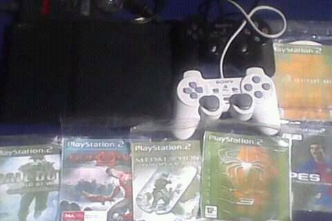 Play Station 2 Chipiado 2 Controles Memory Y Juegos