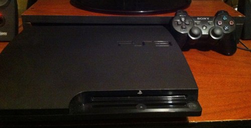 Ps3 Slim 500gb Con Base Vertical Y 36 Juegos