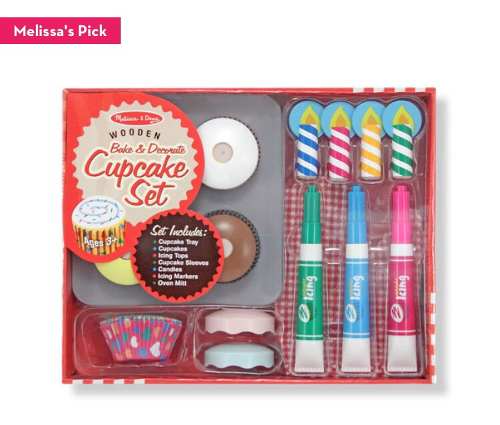 Set Cupcake-cocina-para Niños Y Niñas Melissa&doug