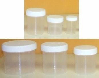 Tarros Plasticos Transparente Natural Envases 60 Cc