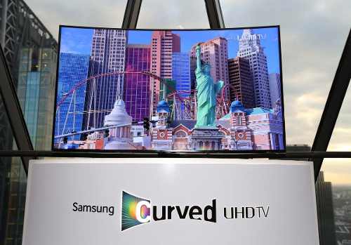 Televisor Smart Tv Curved Ultra Hd 55 Tecnología 4k Lente