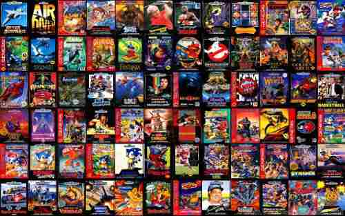 900 Juegos Sega Genesis Para Wii