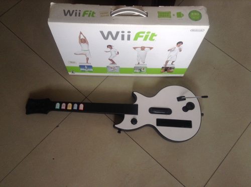 Accesorios Para Wii Guitarra Y Tabla Alfombra