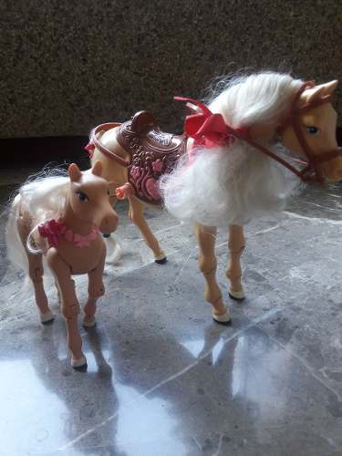 Caballo Y Pony De Barbie