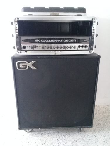 Cabezal Gallien Krueger 700rb Y Gabinete Remate