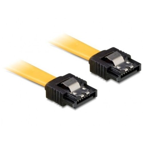 Cable De Datos Sata Con Clips De Seguridad