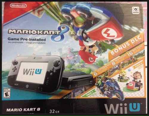 Consola Nintendo Wii U Mariokart 8 Deluxe Set Con Acsesorios