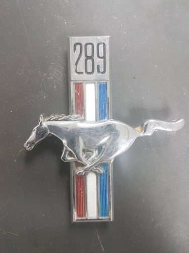 Emblema Caballos Ford Mustang  Modelo 289