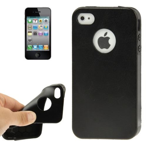 Estuche Caballo Pega Tpu Protectora Para Iphone 4 4s Blanco