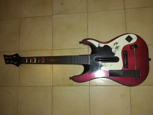 Guitarra Guitar Hero Nitendo Wii Original / 10 Verdes
