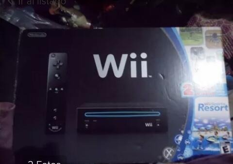 Nintendo Wii Consola Negra