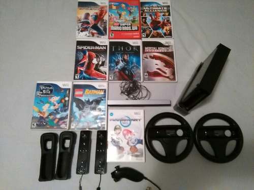 Nintendo Wii Negro oferta Edicion Especial...