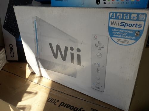 Nintendo Wii Nuevo En Su Caja
