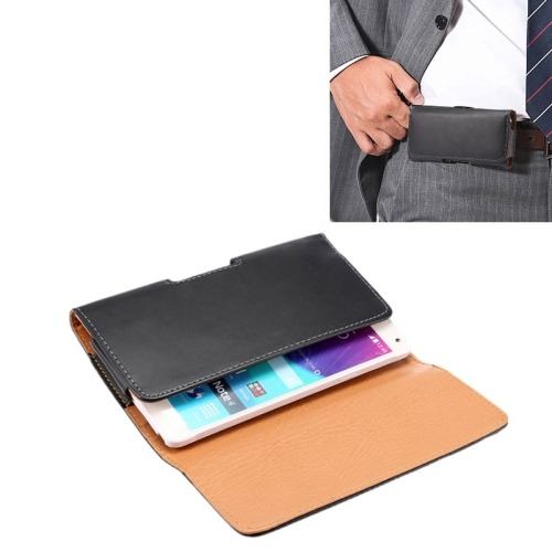 Para Galaxy Note 4 Estuche Funda Cuero Caballo U4yu