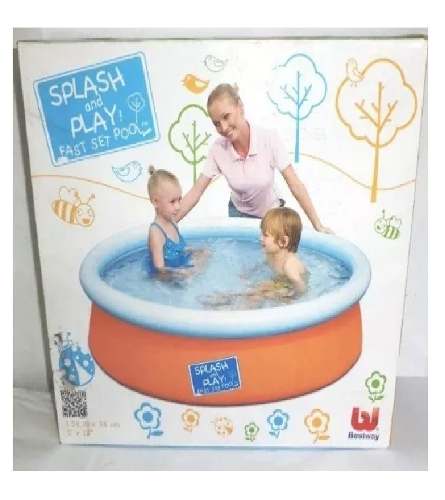 Piscina Inflable Bestway Splash And Play 152x38cm Nuevos