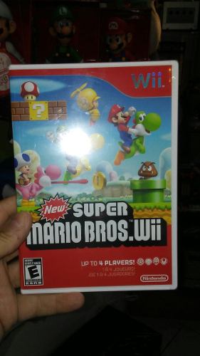 Super Mario Bross Nintendo Wii Nuevo Sellado