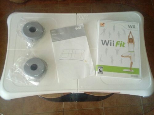 Tabla Wii Fit, Juego Original Y Accesorios