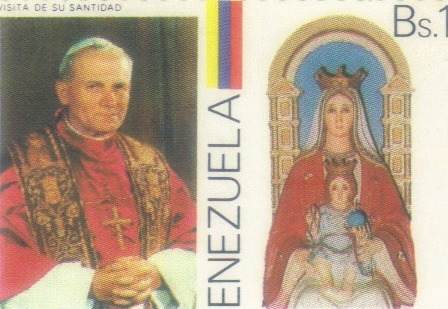 Visita Papa Juan Pablo Segundo Venezuela